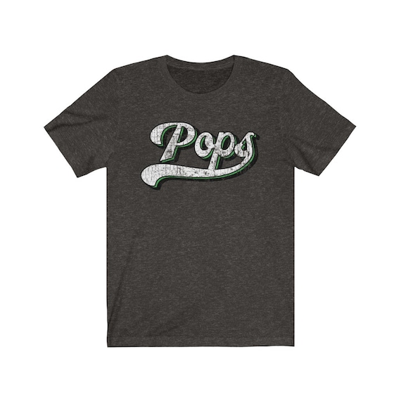 Mens Vintage Father's Day Pops T-shirt 