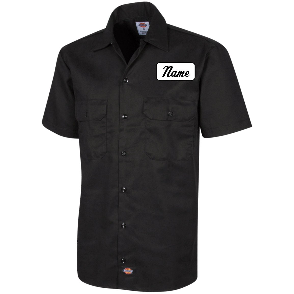 Custom Name Tag Mechanic Work Shirt Dickies Men's Short - Etsy