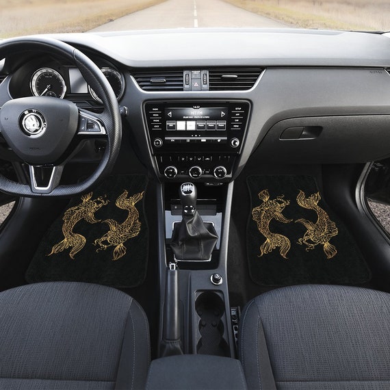 Pisces Zodiac Front And Back Car Mats Pisces Car Floor Mats Etsy