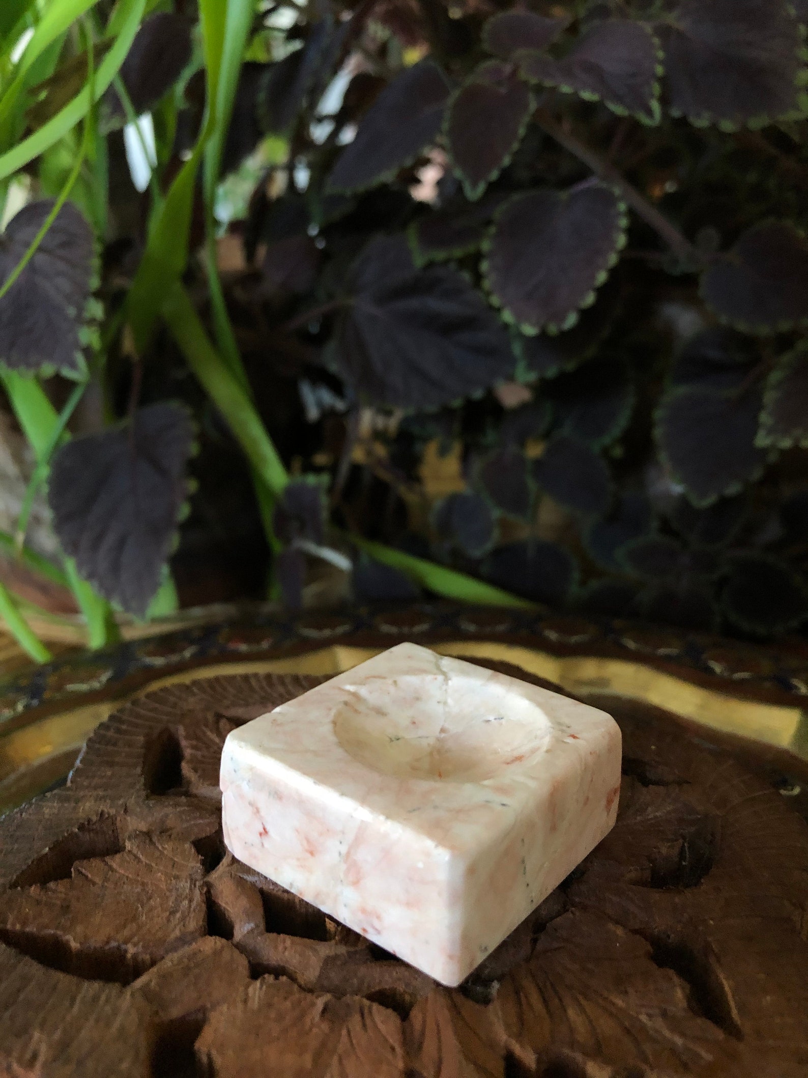 Pink Soapstone Stand for Gems and Jewelry Polished Gemstone Etsy