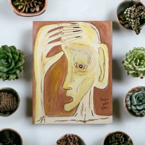 30x40 Neo Expressionist Painting by Dylan Yarter - Original Mixed Media Canvas Painting - Stretched Canvas Acrylic Painting - Modern Art