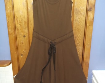 Barbara Lesser Classic A- line chocolate dress