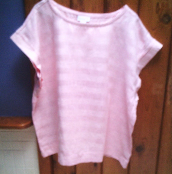 Pastel Pink Flax tunic new Liz Claiborne Nice NEW 