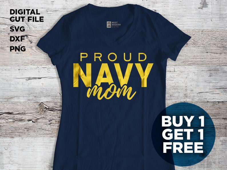 Download Proud Navy Mom SVG DXF PNG Cut File Military svg usna | Etsy