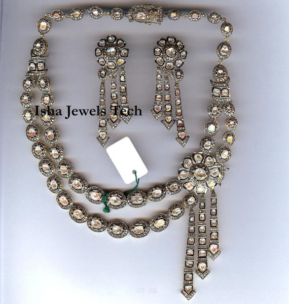 Buy Era Uncut Diamond Celebrity Necklace set NEERCKA194 for Women Online |  Malabar Gold & Diamonds