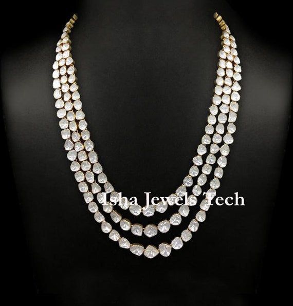 Uncut Diamond Necklace | 3d-mon.com
