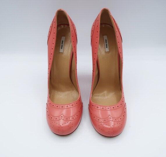 Miu Miu Pink Pump Shoes
