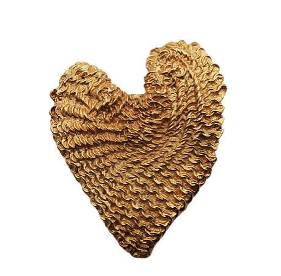 Balenciaga Heart Brooch