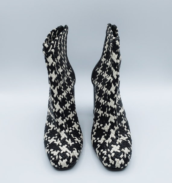 Martinez Black & White Boots