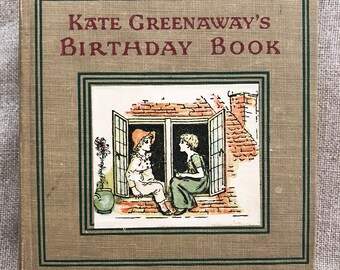 Kate Greenaway Birthday Book.