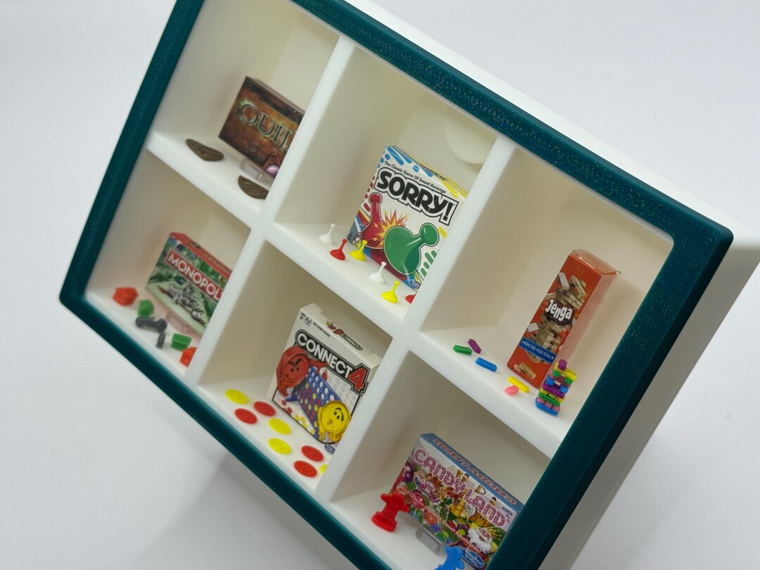 Emerald Edition 6-mini Game Room Display | Hand-crafted 3D Details - Etsy