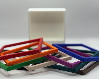 Single 3D-Printed Display Case | Customizable Frame | Dust-Proof Protection