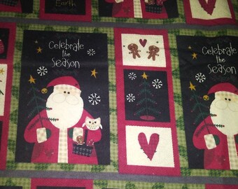 santa crib sheet