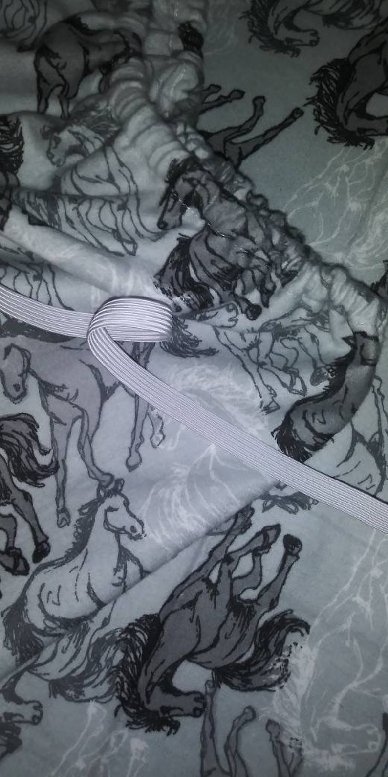 Black White Grey Horse Crib Sheet.nursery Bedding.horse Etsy