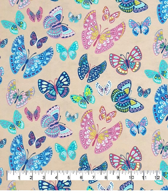 Butterfly crib sheet, changing pad cover Nursery Bedding