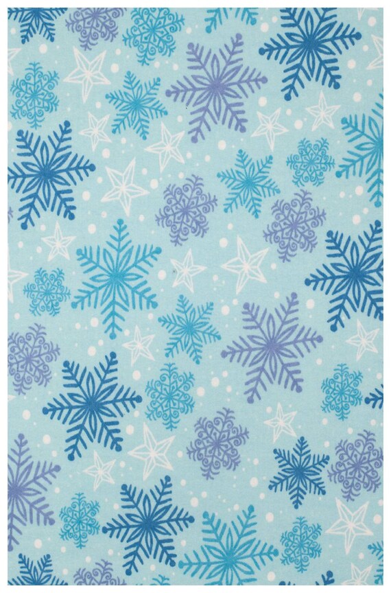 Snowflake crib store sheet