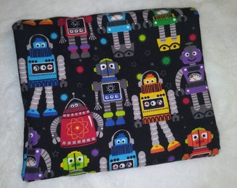 robot crib bedding