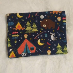 Gone camping bears crib sheet.Under the stars toddler fitted sheet.Nursery bedding. Blanket