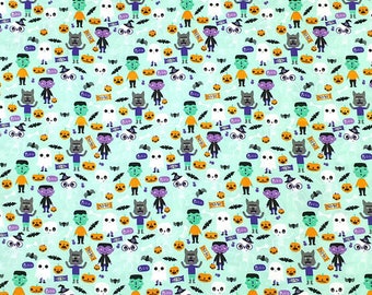 halloween crib sheet