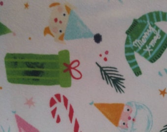 christmas cot bed sheet