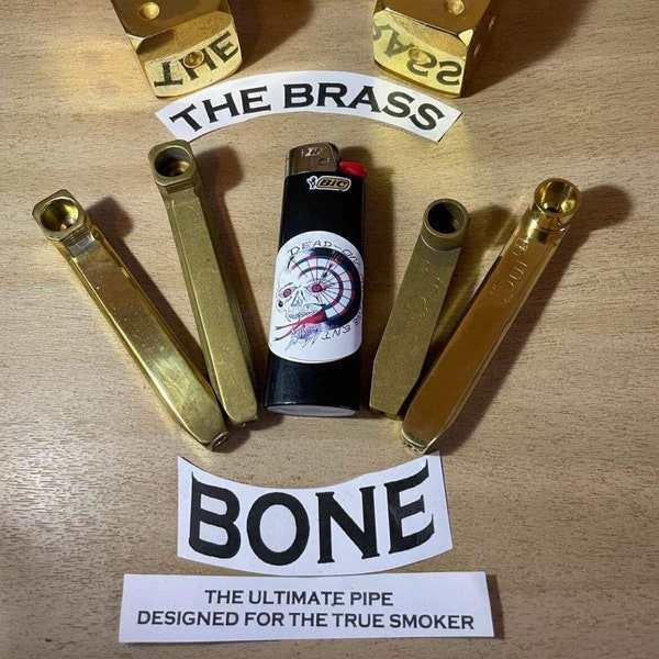 THE BRASS BONE smoking pipe