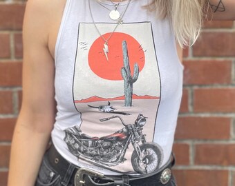 Uncle Sam’s Originals, Biker Desert Racer Vest top