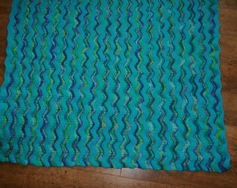 Juliana Baby Aqua Green Knitted Blanket