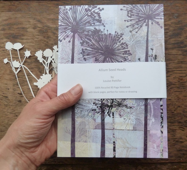 Set of Four A5 Recycled Notebooks A5 Notepads 80 Plain Etsy