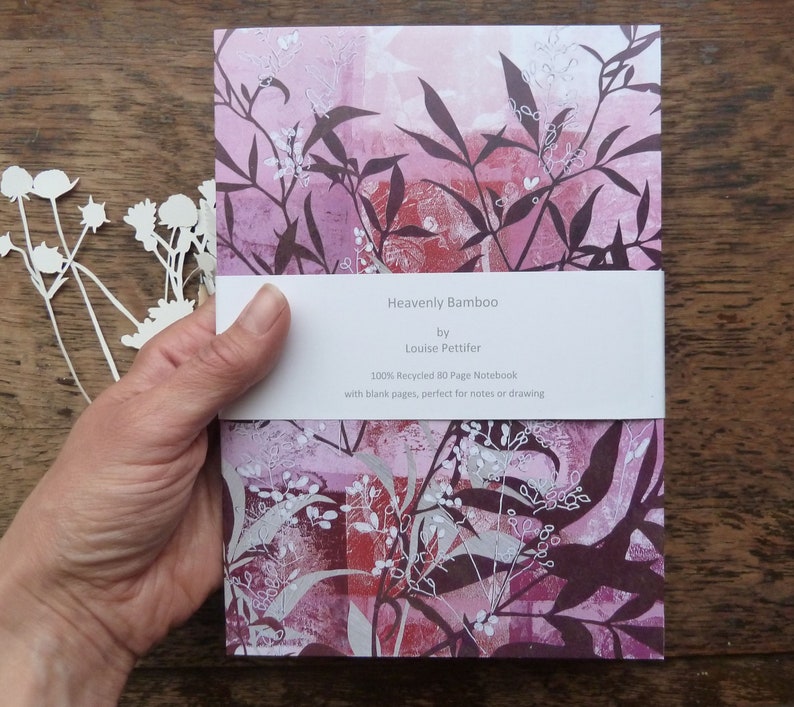 Set of Four A5 Recycled Notebooks A5 Notepads 80 Plain Etsy