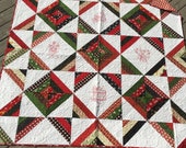 Christmas Roman Shades Quilt