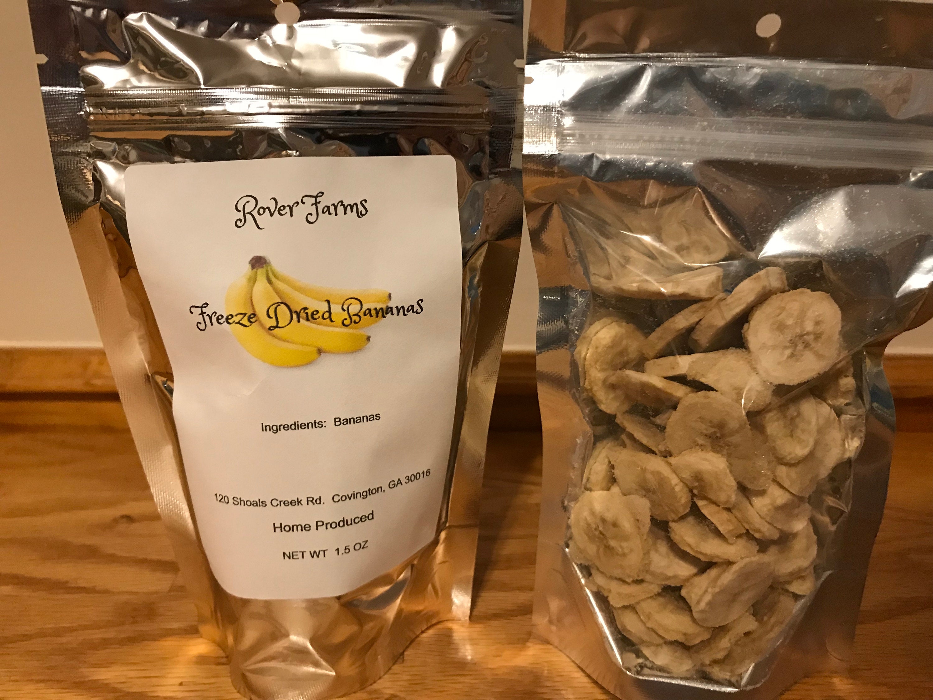 Freeze Dried Bananas Etsy
