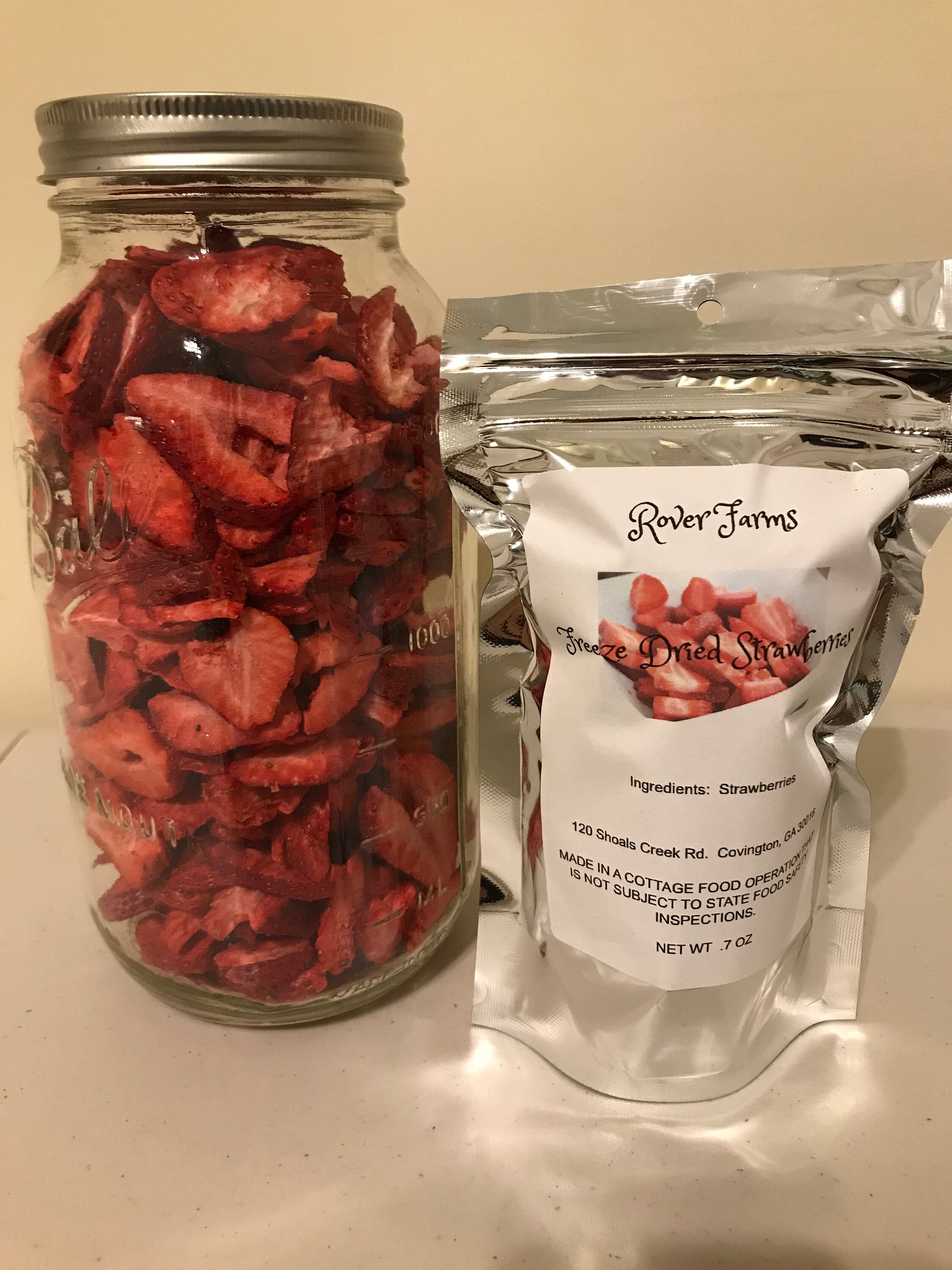 Freeze Dried Strawberries