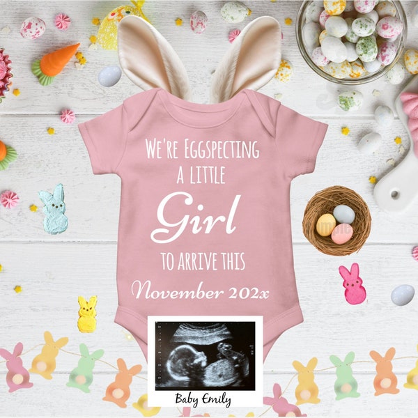 Easter Pregnancy Announcement Etsy
