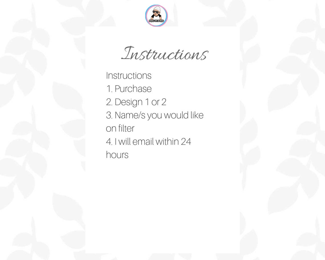 It's A Girl Baby Shower Filter Girl Filter Baby Shower Etsy