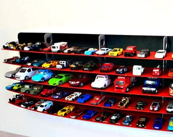 Toy car storage for Hot Wheels 80-100 car Playroom storage Toy car display Cute storage shelf Birthday present Unique gifts for kids