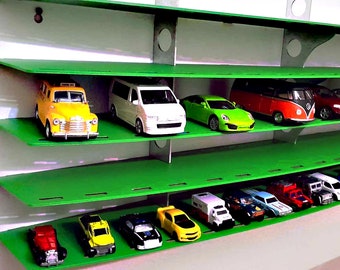 Hot Wheels storage 80-100 car Toy car display Shelf storage Unique gifts for kids Wall toy car storage Playroom decor Grandson Nephew gift