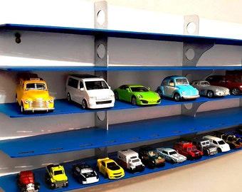 Opberger plank 80-100 auto Muur speelgoedauto display Matchbox auto-opberger Unieke cadeaus voor kinderen Speelkamer decor Neefje cadeau Cadeau voor kleinzoon