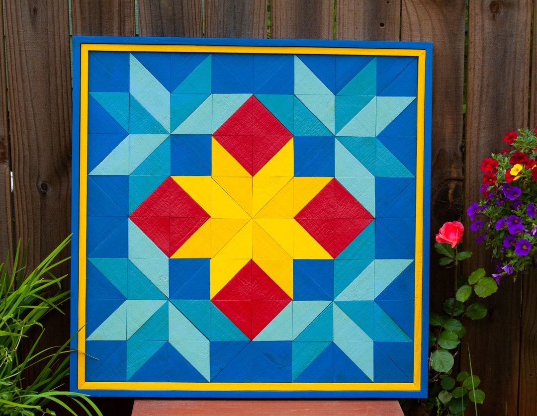 Farmhouse Barn Quilt Etsy