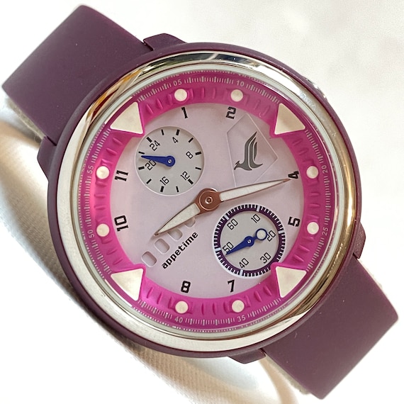 Seiko Appetime Airlines Women\'s Men\'s Plum Pink Watch Multifunction VD77-0010 Seiko Appetime Airlines Women main image 4