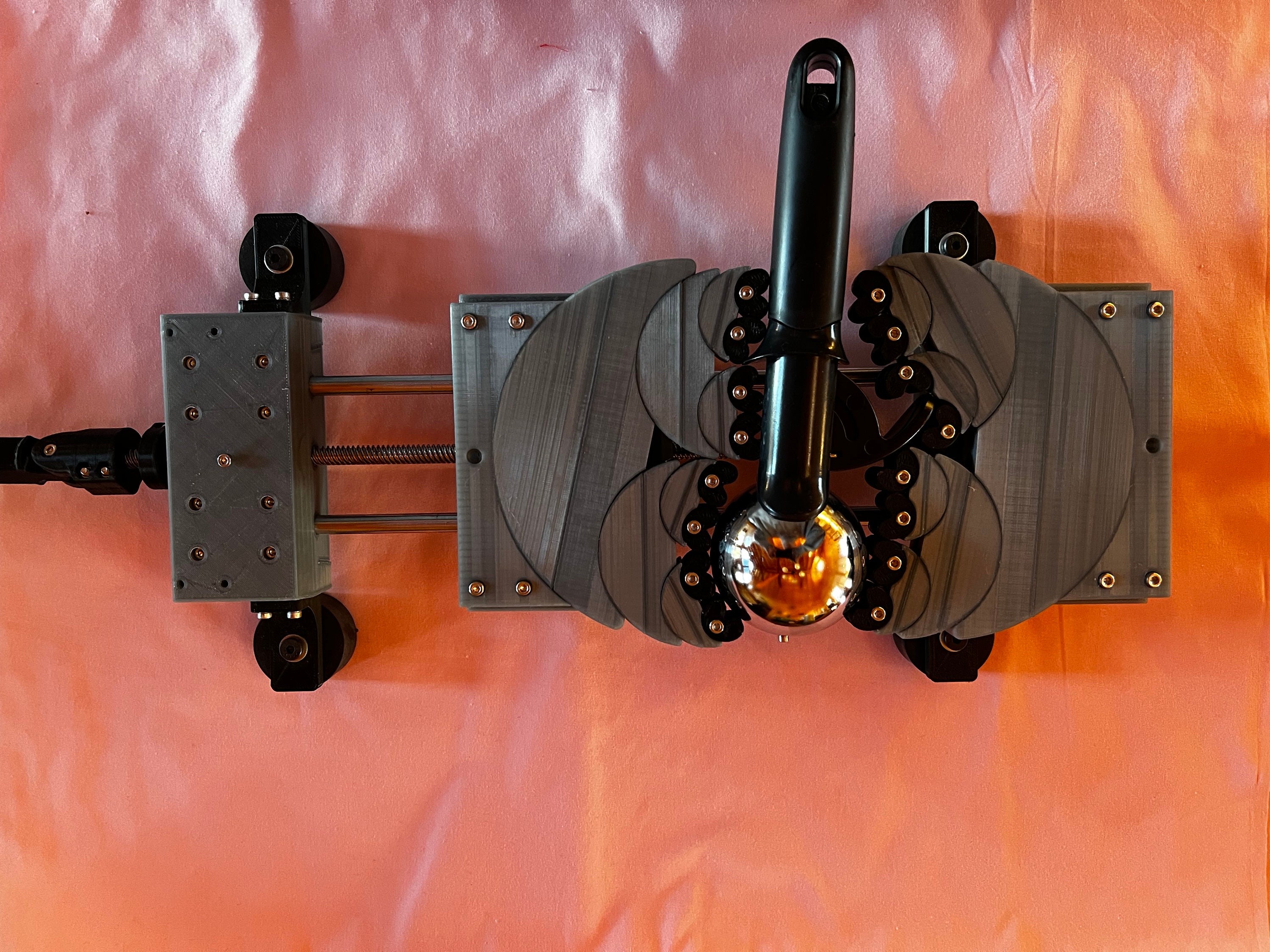 3D Printed Fractal Vise Replica Etsy