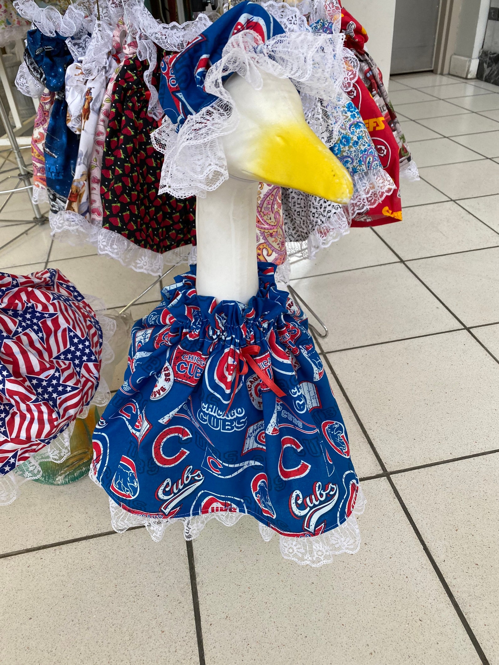 Large Goose Dresses for Large Goose Cement or Plastic Goose Etsy