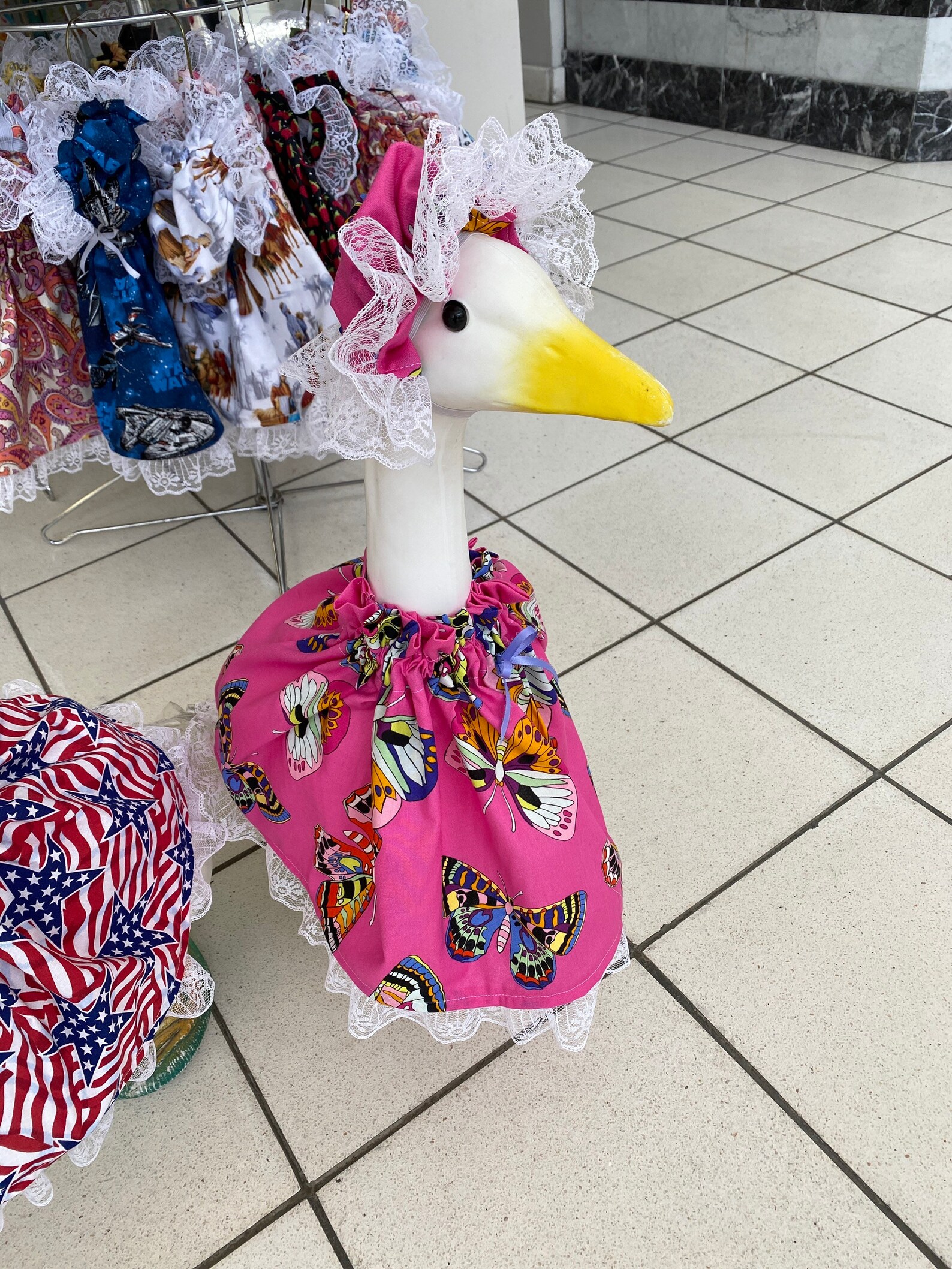 Large Goose dresses for Large Goose Cement or Plastic Goose Etsy