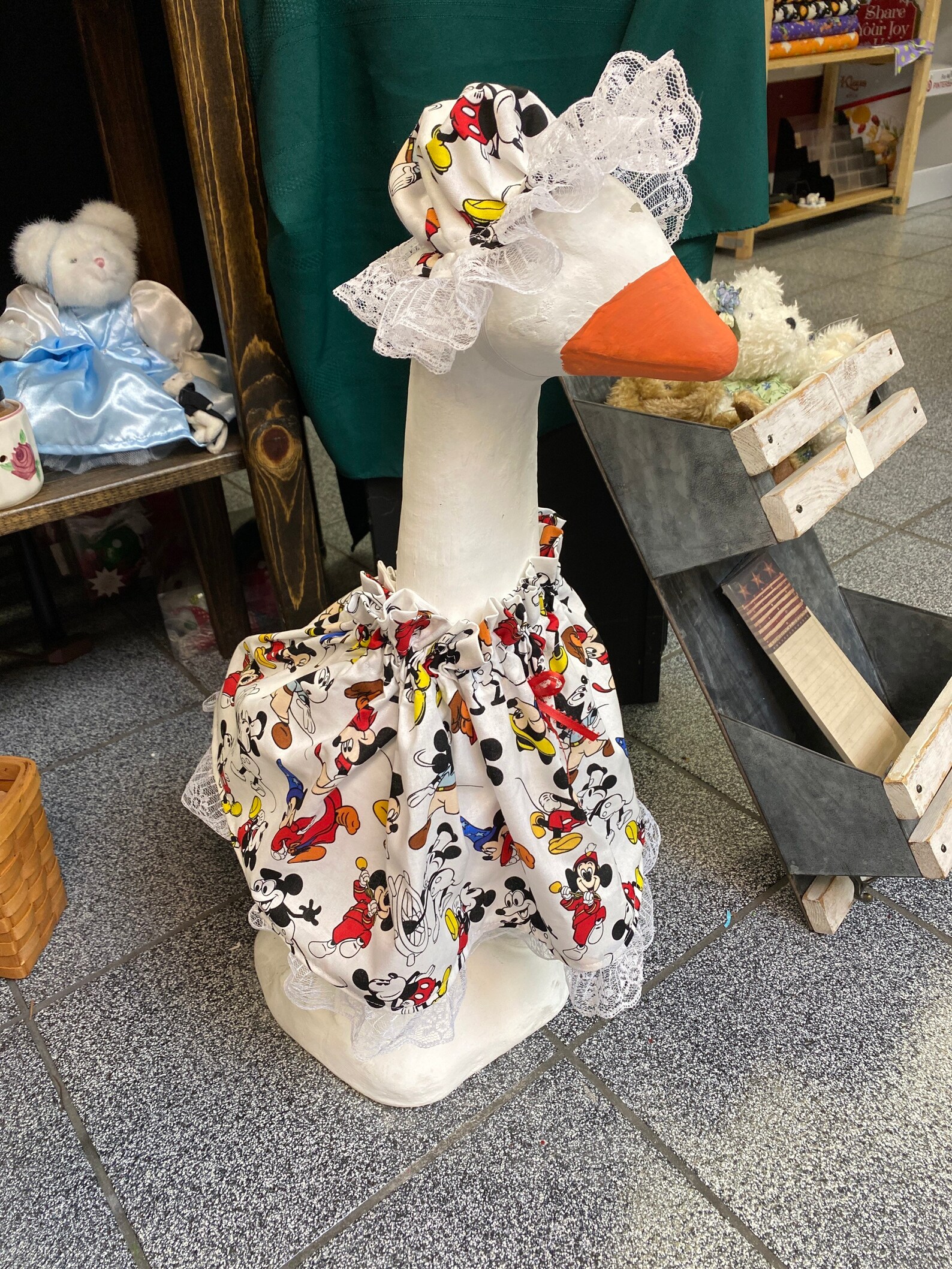 Large Goose Dresses for Large Goose Cement or Plastic Etsy