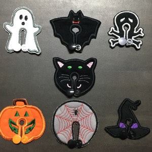 Halloween  G-Tube Pads/G Tube covers/Mic-Key AMT Mini One feeding tube pads/Tubie Pads