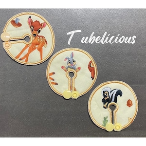 Bambi and Friends G-Tube Pads/G Tube covers/Mic-Key AMT Mini One feeding tube pads/Tubie Pads