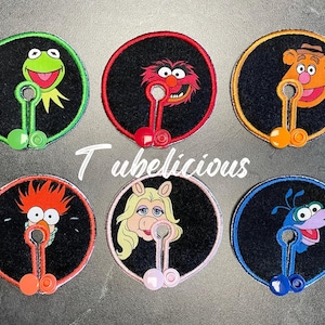 The Muppets G-Tube Pads/G Tube covers/Mic-Key AMT Mini One feeding tube pads/Tubie Pads