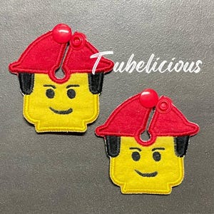 Construction Man G-Tube Pads/G Tube covers/Mic-Key AMT Mini One feeding tube pads/Tubie Pads