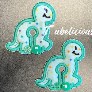 Dino G-Tube Pads/G Tube covers/Mic-Key AMT Mini One feeding tube pads/Tubie Pads