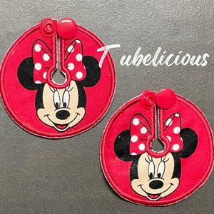 Minnie G-Tube Pads/G Tube covers/Mic-Key AMT Mini One feeding tube pads/Tubie Pads