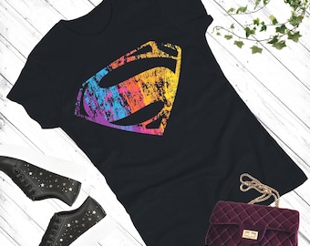 Distressed Comic Hero T-shirt – vintage superheld graphic T-shirt